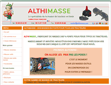 Tablet Screenshot of althimasse.com